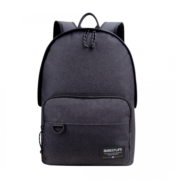 Echipamente protectia muncii, Rucsac BESTLIFE Devon, 44x30x18cm, compartiment laptop 15.6 inch, gri - vectordirect.ro