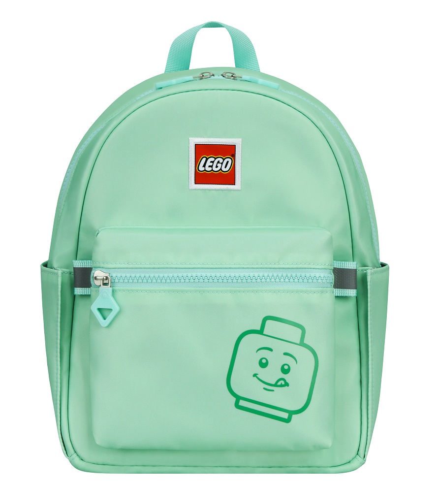 Rechizite scolare Nikidom Roller Penac Lego, Rucsac Casual LEGO Tribini Joy Small - design Emoji - verde pastel - vectordirect.ro