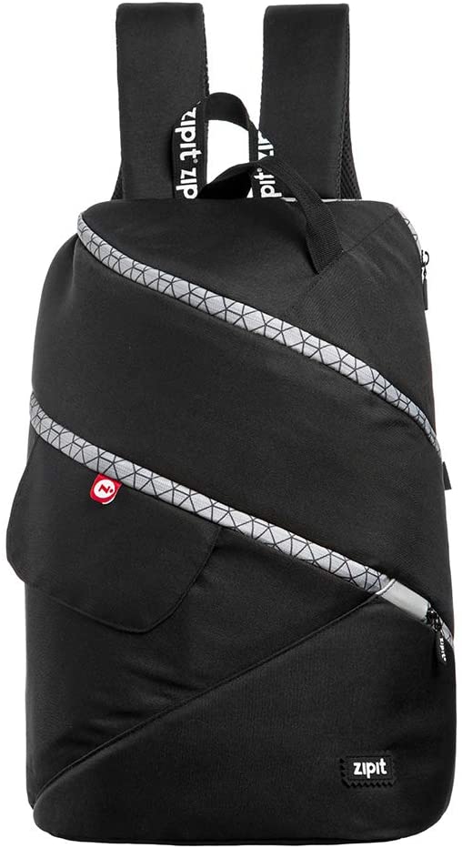 Rucsac ZIPIT Looper Premium - negru cu gri