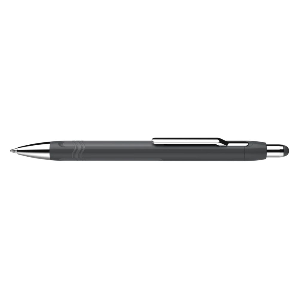 Pix SCHNEIDER Epsilon Touch XB, varf 1.4mm, corp graphite - scriere albastra