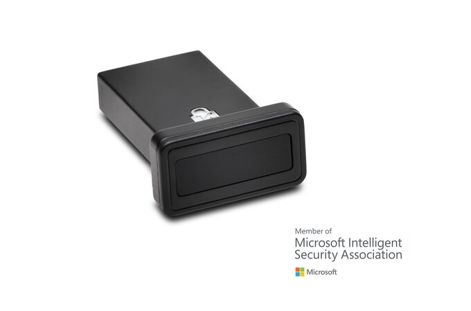 Sistem autentificare Kensington, pe baza de amprenta, wireless, conexiune USB-A, negru