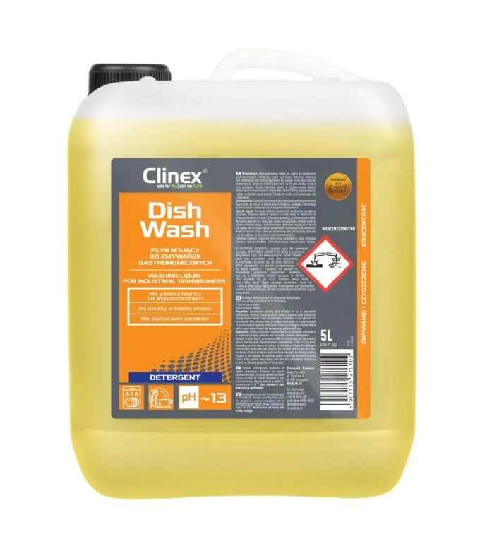 Curatare bucatarii, CLINEX DishWash, 5 litri, detergent pentru masini de spalat vase - vectordirect.ro