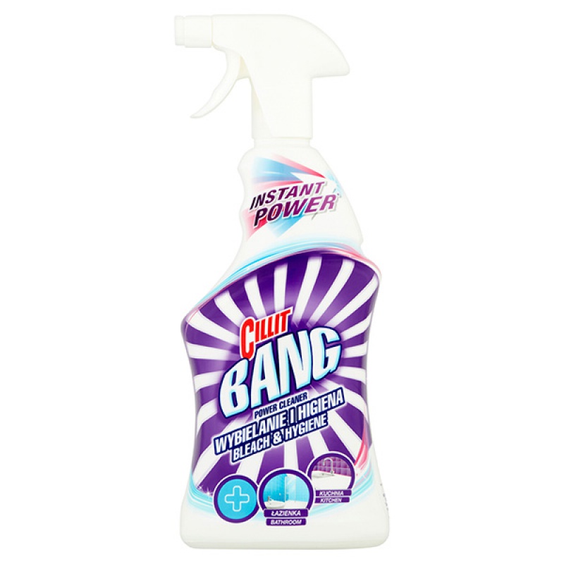 Cillit Bang, cu pulverizator, pentru curatarea obiectelor din bai, 750ml