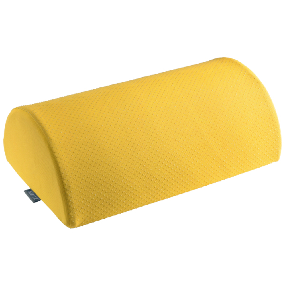 Leitz Ergo, Suport ergonomic LEITZ Cosy, pentru picioare, husa lavabila, galben chihlimbar - vectordirect.ro