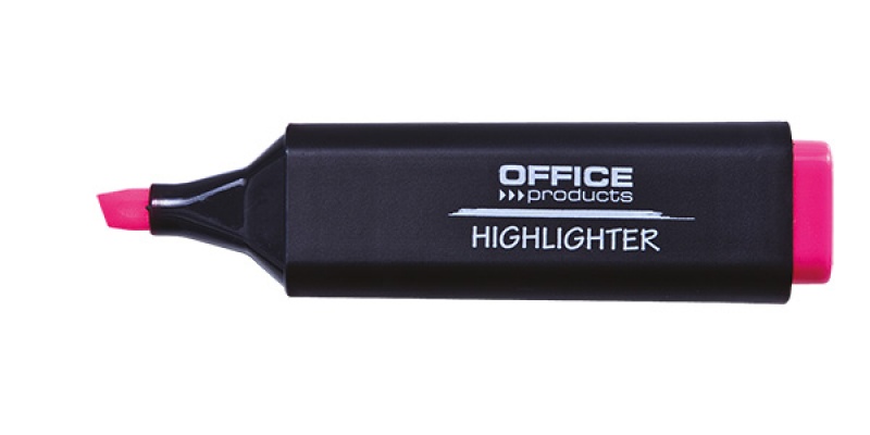 Textmarkere, Textmarker varf lat 1-3mm, Office Products - roz - vectordirect.ro