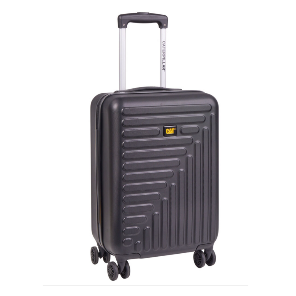 Trolere mari, Troler mare CATERPILLAR Rockford, 28 inch,51 x 31 x 74 cm (Lxlxh), 92L, material ABS - negru - vectordirect.ro