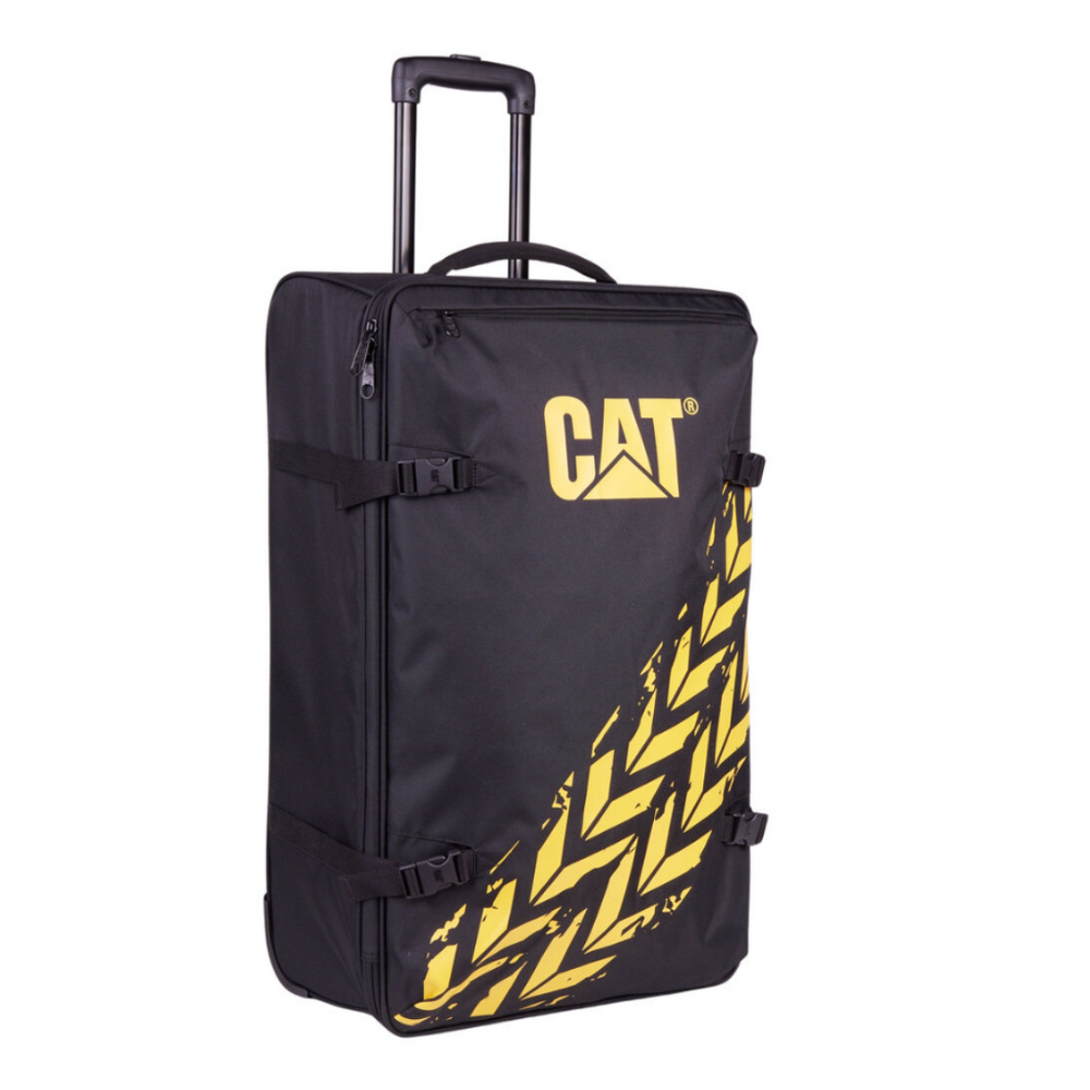Trolere mari, Troler mare CATERPILLAR Soft Luggage, 27 inch,43 x 24.5 x 71 cm (Lxlxh), 62L, material poliester - galben/negru - vectordirect.ro