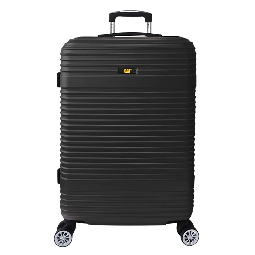 Toate produsele, Troller mediu CATERPILLAR V Power Alexa, 24 inch,42 x 28 x 66 cm (Lxlxh), 68L, material ABS - negru - vectordirect.ro