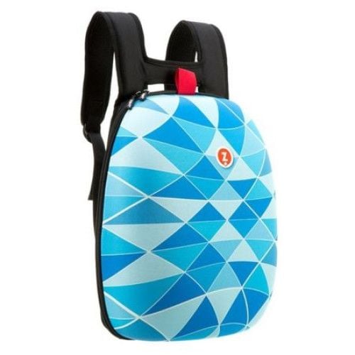 Zipit, Rucsac ZIPIT Shell - triunghiuri albastre - vectordirect.ro